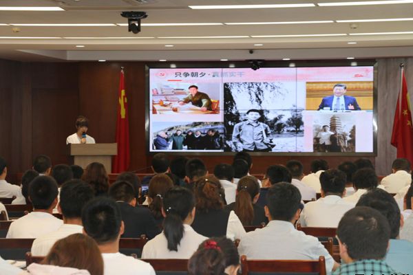 泓源公司黨委舉辦“培育泓源精神，勇?lián)鷩?guó)企使命”主題演講比賽(圖4)