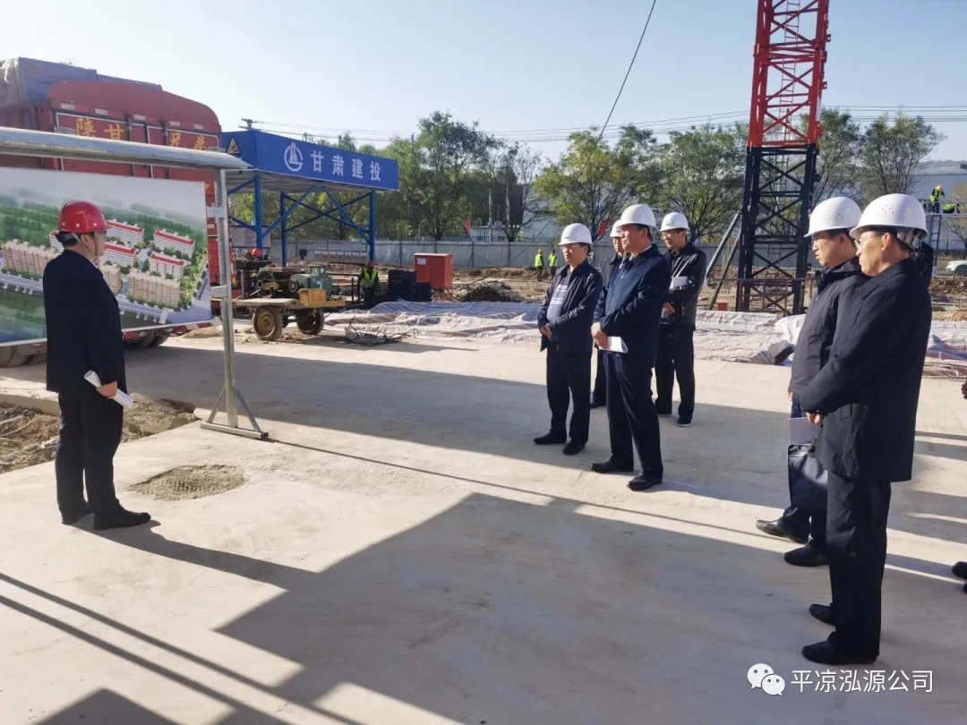 市委辦公室、市政府國資委督查泓源公司工作(圖2)